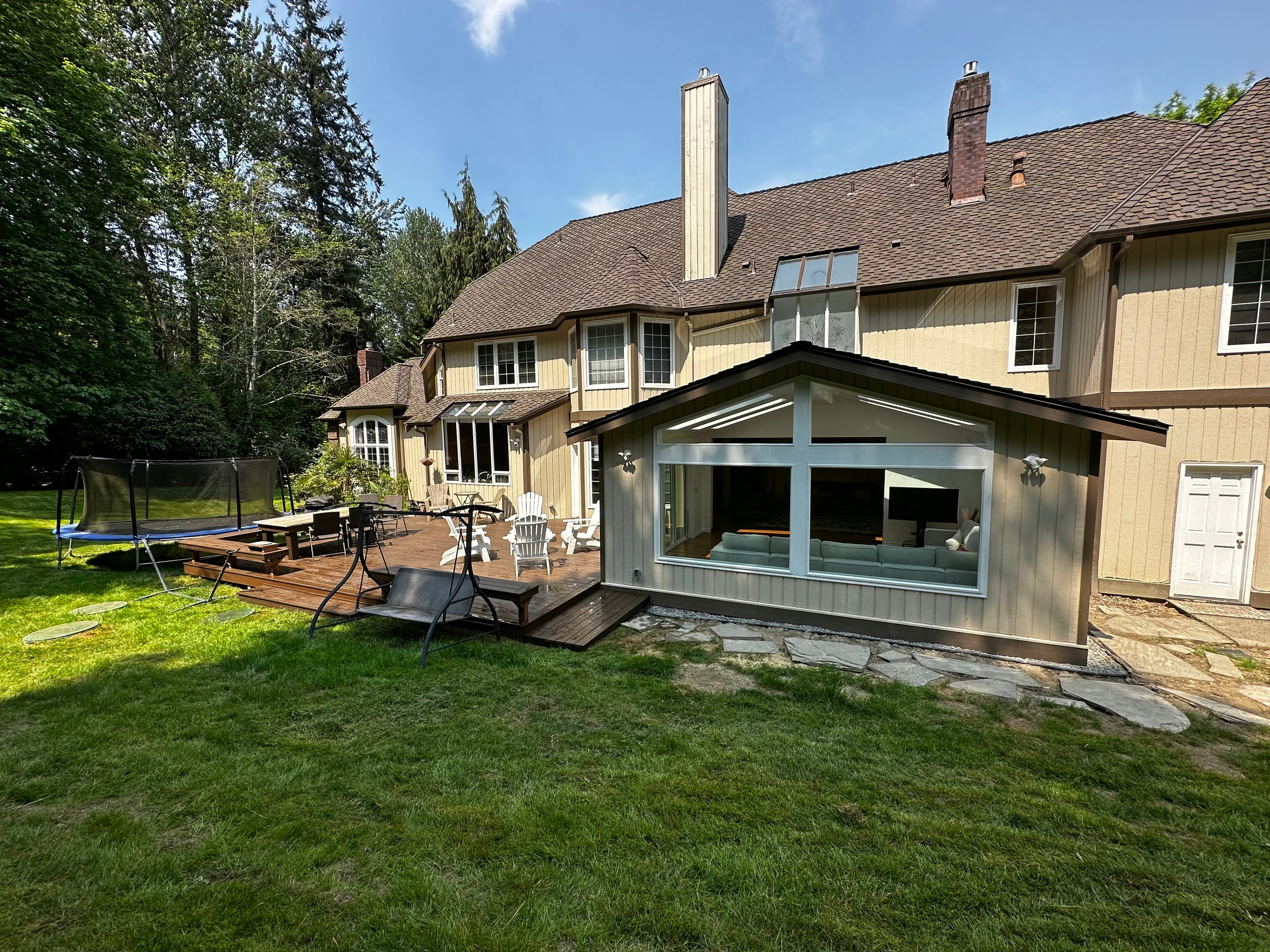 Garden Sunroom & Deck Combo